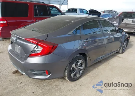 2020 Honda Civic Lx z USA, uszkodzony, nr VIN 19XFC2F63LE008825